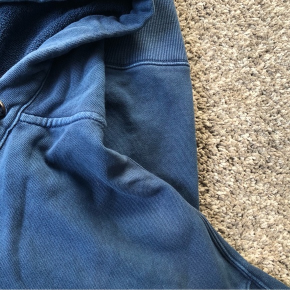 Free People Spur Of The Moment Solid Hoodie - Summer Night - Picture 4 of 5